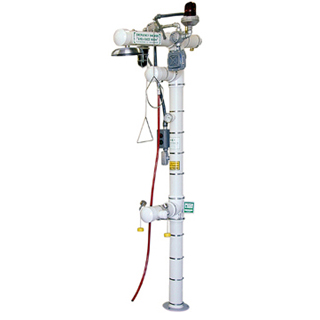B-L-S Emergency Drench Shower & Eye Wash - Electrical Heating System